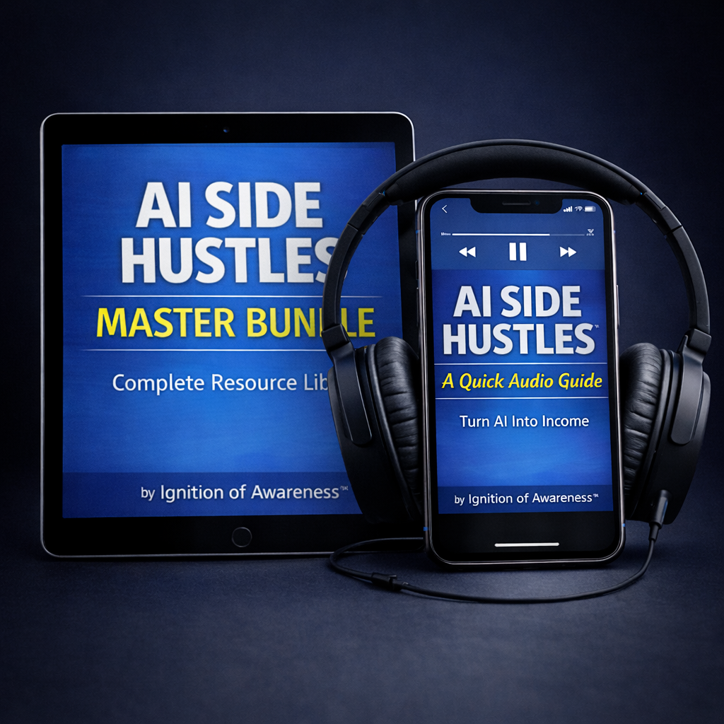AI Side Hustles™ — Make Money with Zero Skills — Master Bundle (E-Book + Audiobook)