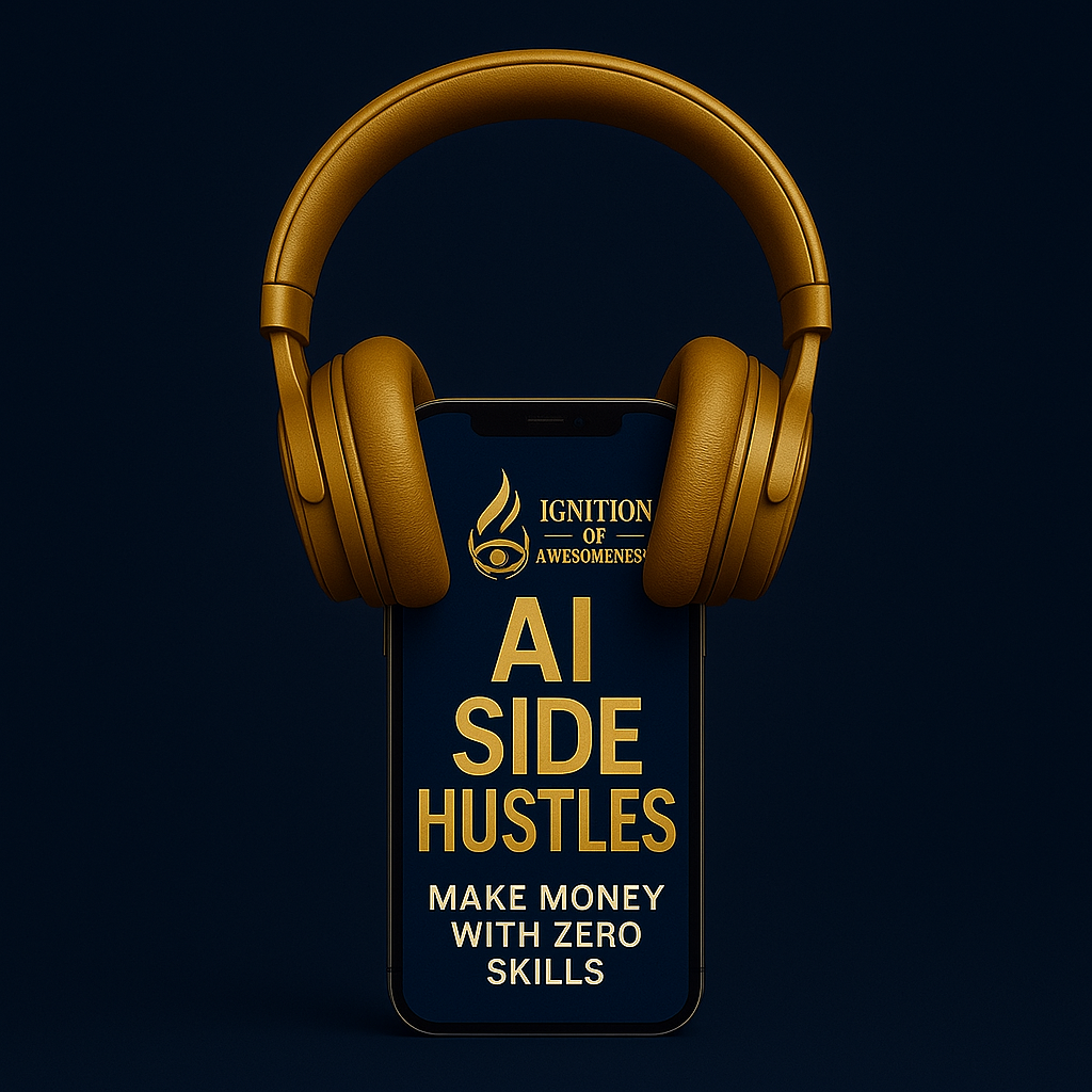 AI Side Hustles™ — Make Money with Zero Skills: A Quick Audio Guide — Audiobook Edition (MP3 Digital Download)