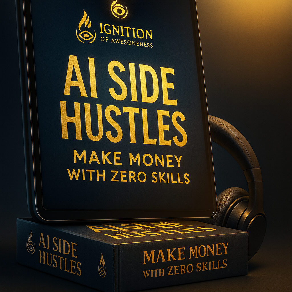 AI Side Hustles™ — Make Money with Zero Skills: A Quick Audio Guide — Audiobook Edition (MP3 Digital Download)