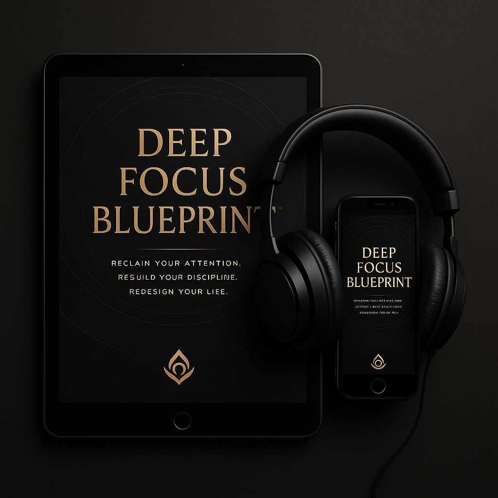Deep Focus Blueprint™ — Master Bundle (E-Book + Audiobook)