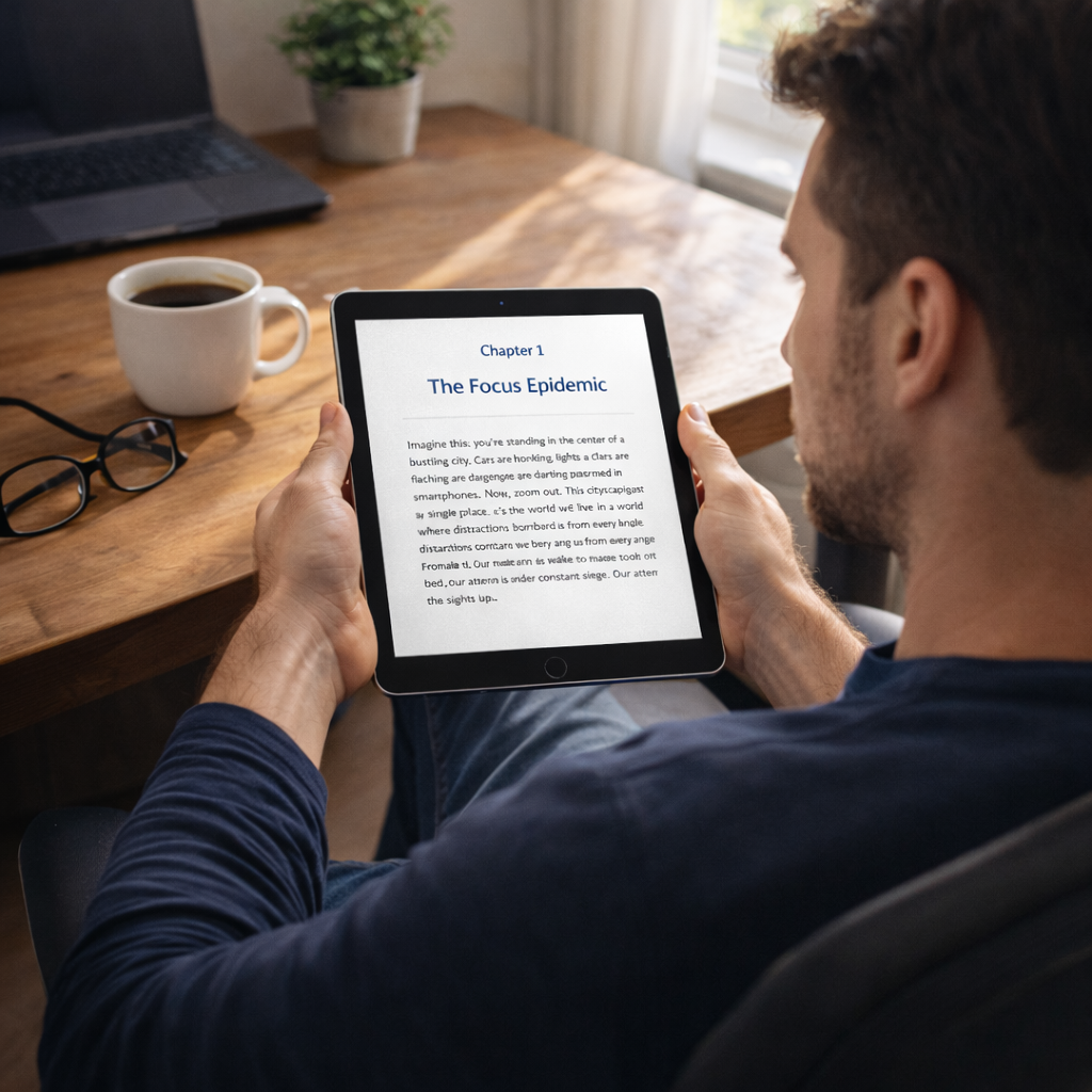 Deep Focus Blueprint™ — E-Book Edition (PDF Digital Download)