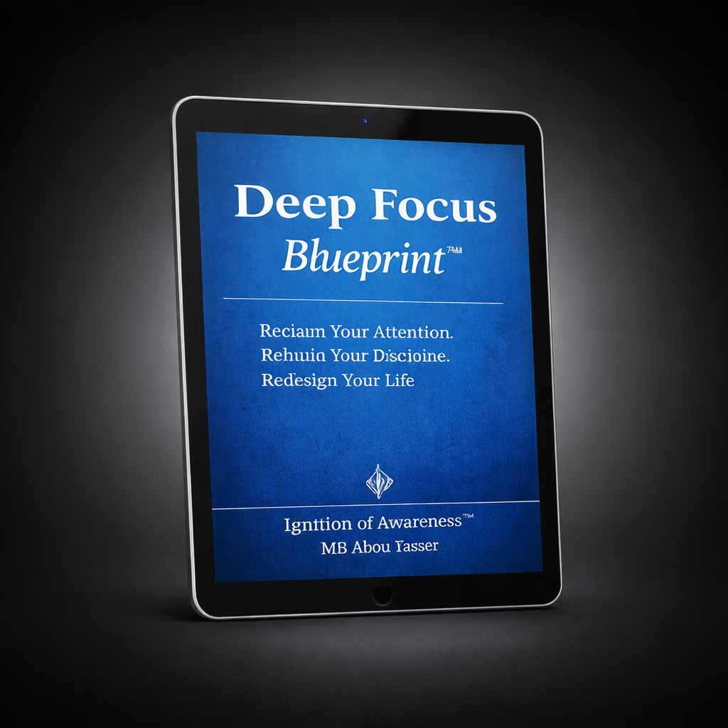 Deep Focus Blueprint™ — E-Book Edition (PDF Digital Download)