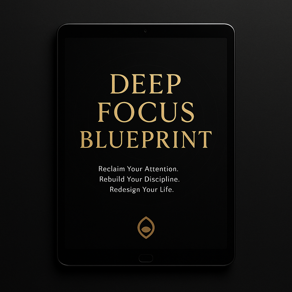 Deep Focus Blueprint™ — E-Book Edition (PDF Digital Download)