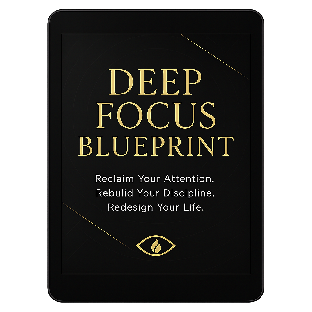Deep Focus Blueprint™ — E-Book Edition (PDF Digital Download)