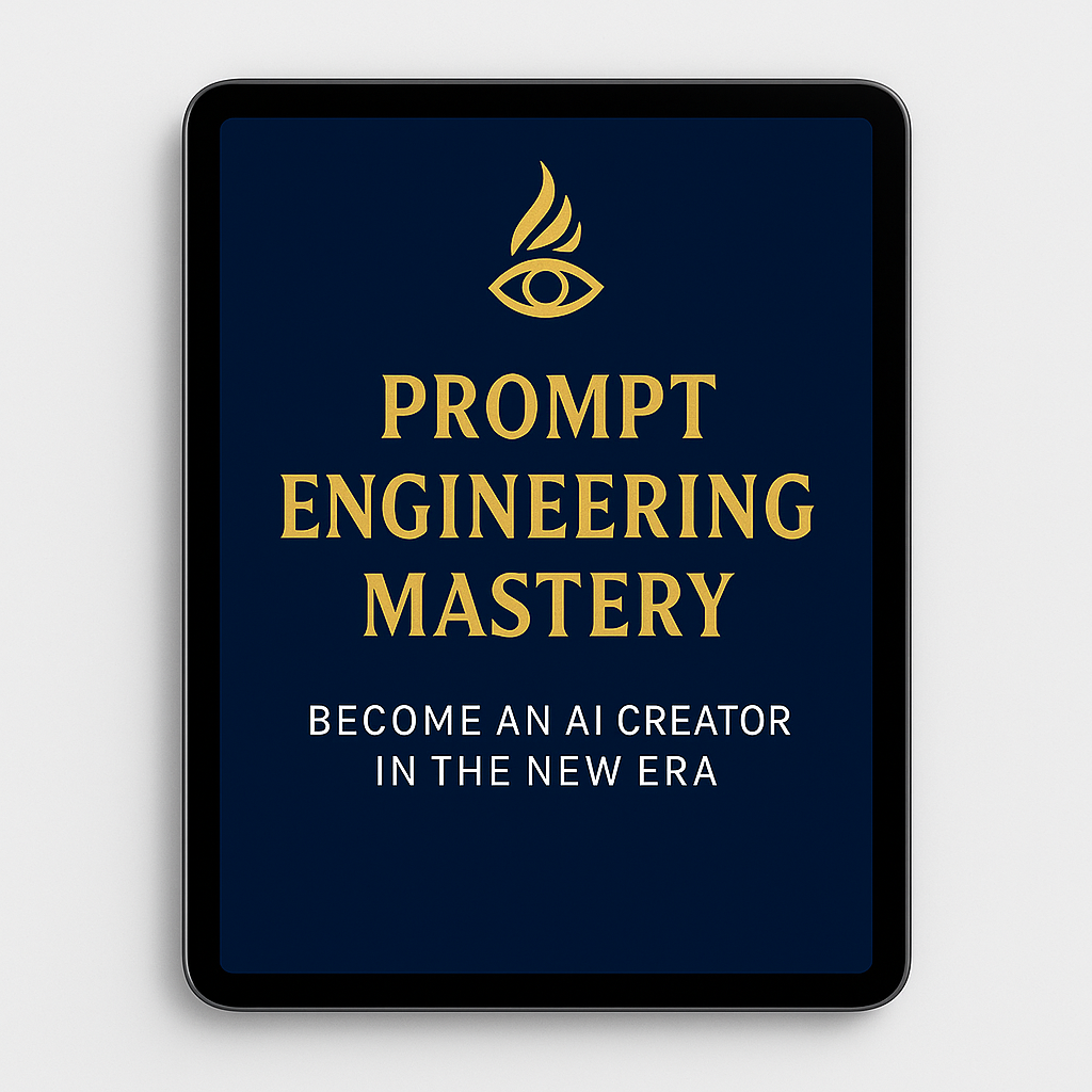 Prompt Engineering Mastery™ — From Zero to Digital Creator Hero — E-Book Edition (PDF Digital Download)