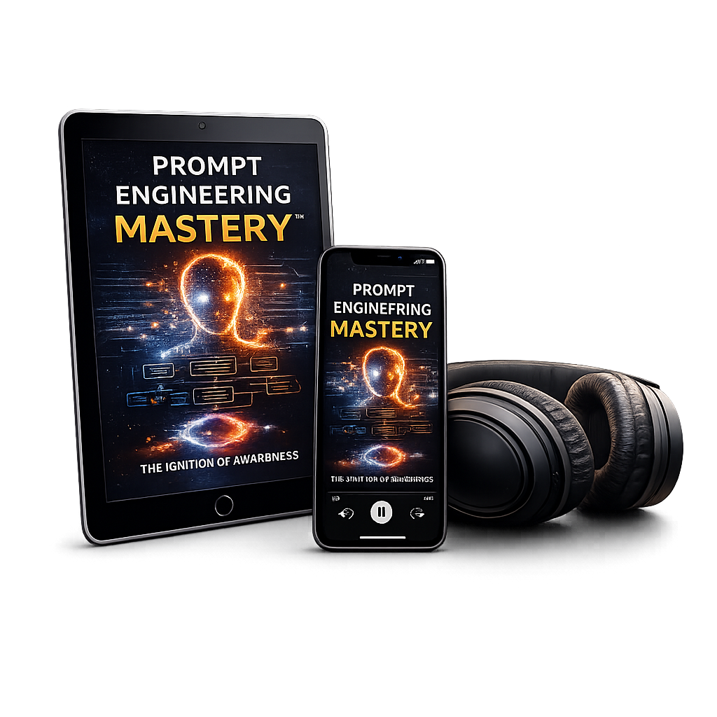 Prompt Engineering Mastery™ — From Zero to Digital Creator Hero — Master Bundle (E-Book + Audiobook)