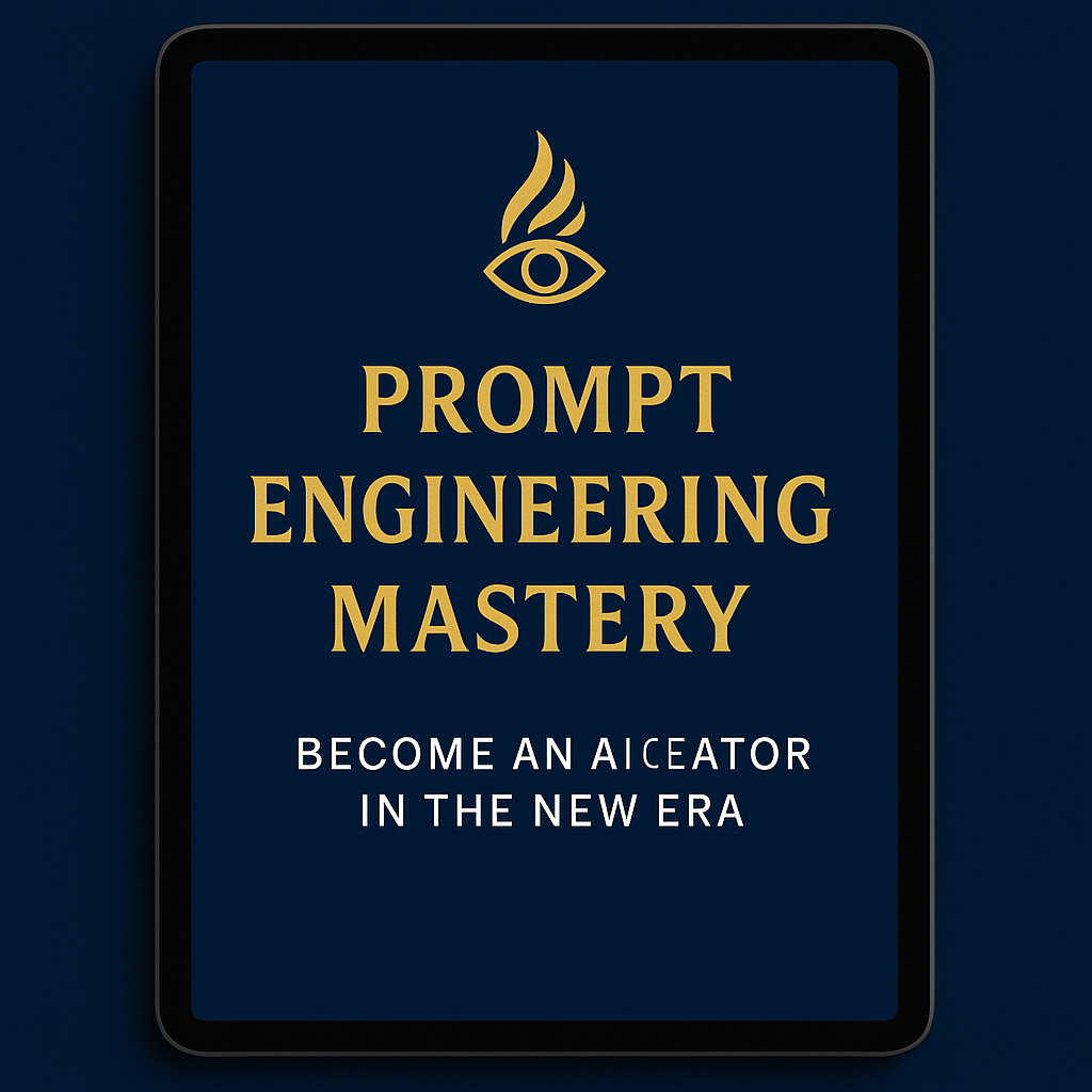 Prompt Engineering Mastery™ — From Zero to Digital Creator Hero — E-Book Edition (PDF Digital Download)