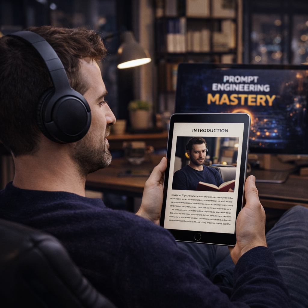 Prompt Engineering Mastery™ — From Zero to Digital Creator Hero — Master Bundle (E-Book + Audiobook)
