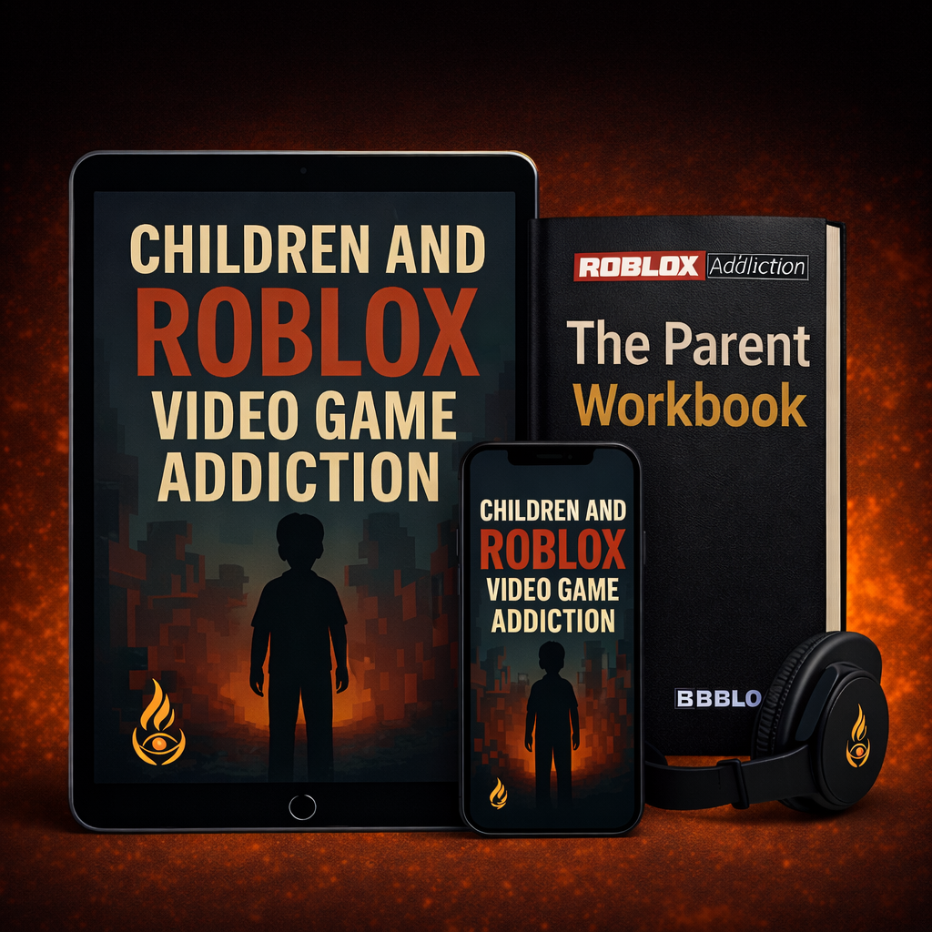 Children & Roblox Addiction Trap™ — Master Bundle (E-Book + Audiobook + Parent Workbook)