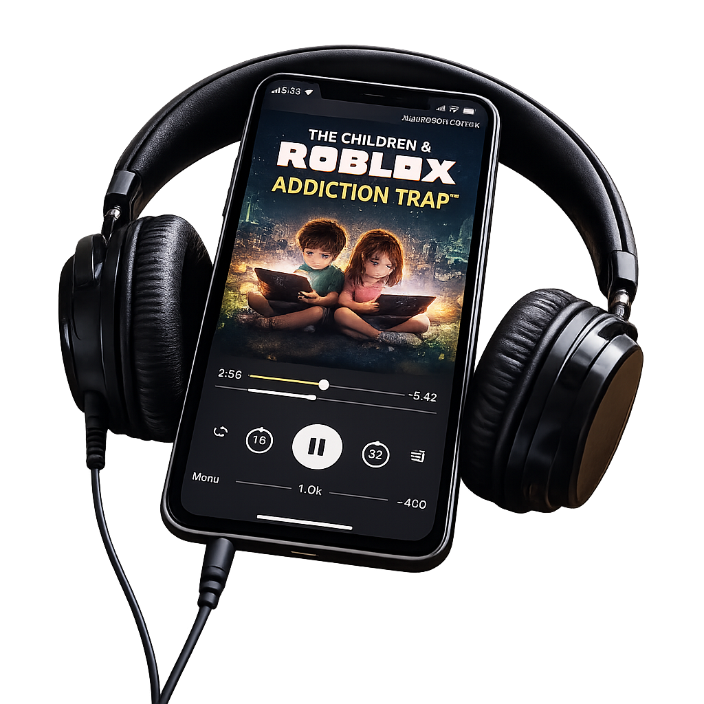 Children & Roblox Addiction Trap™ — Audiobook Edition (MP3 Digital Download)