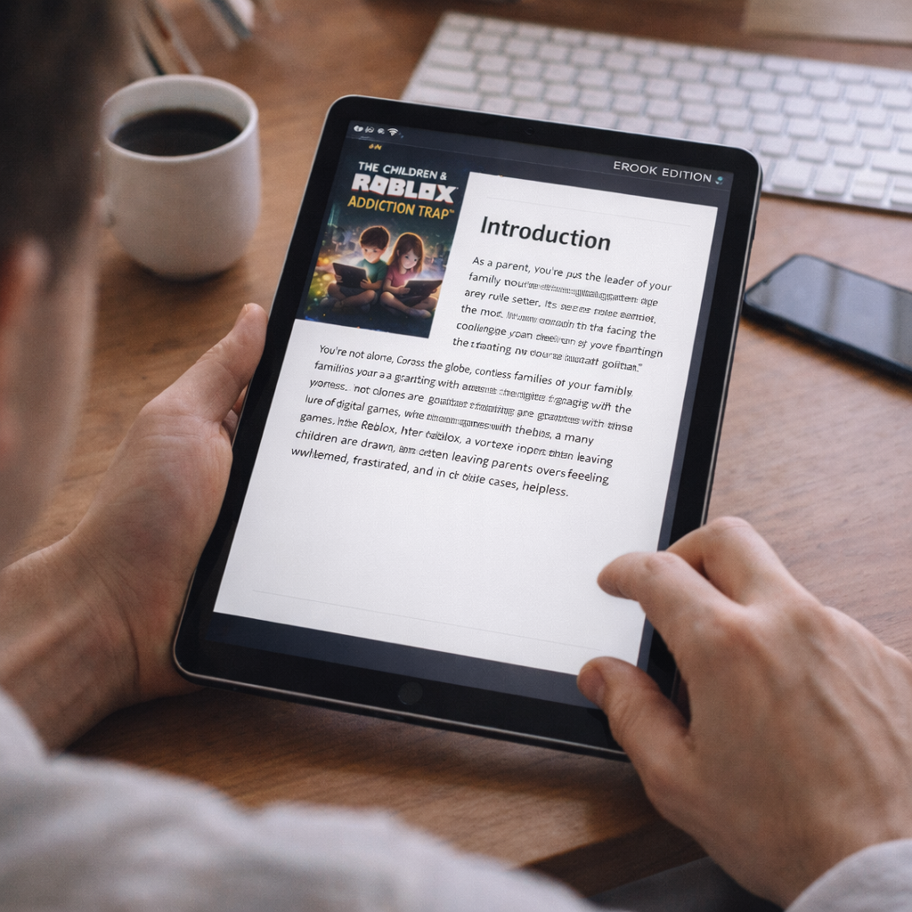 Children & Roblox Addiction Trap™ — E-Book Edition (PDF Digital Download)