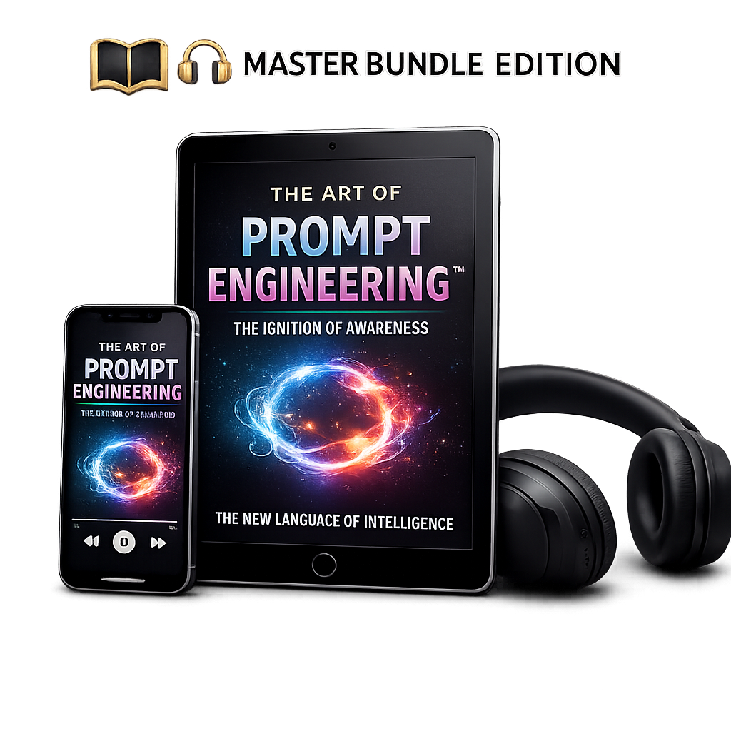 The Art of Prompt Engineering™ — Master Bundle (E-Book + Audiobook)